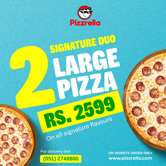 Signature Dou - 2 Large Pizzas